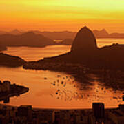 Rio De Janeiro General View Art Print