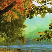 River Road Autumn Art Print