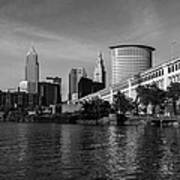 River View Of Cleveland Ohio Art Print