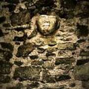 The Face In The Wall - Rock Of Cashel Art Print