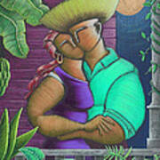 Romance Jibaro Art Print