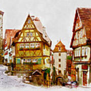 Rothenburg Art Print