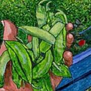 Rummenie's Snap Peas Art Print