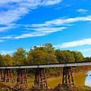 Rustic Bridge Art Print