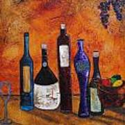 Rustic Wines Art Print
