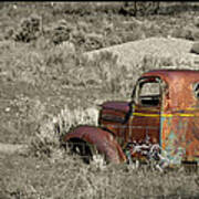 Rusty Truck Art Print