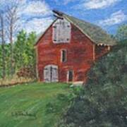 Ruth's Barn Art Print