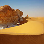 Sahara Landscape Art Print