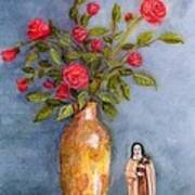 Saint Therese Of The Little Flower Art Print