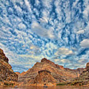 Salt Creek Clouds Art Print