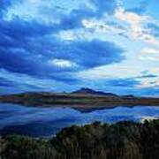 Salt Lake Antelope Island Art Print