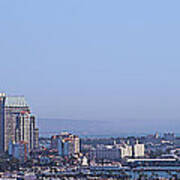 San Diego Marine Panoramic Vista Art Print