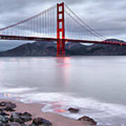 San Francisco's Golden Gate Bridge Art Print