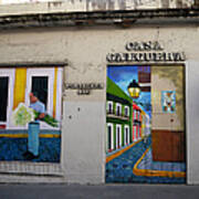 San Juan - Casa Galguera Mural Art Print