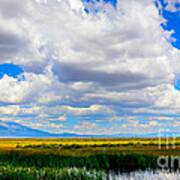 San Luis Valley Of Colorado Art Print