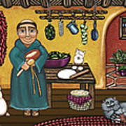 San Pascuals Kitchen Art Print