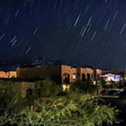 Santa Catalina Mountain Startrails Art Print