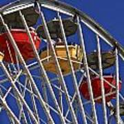 Santa Monica Pier Ferris Wheel Art Print