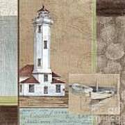 Santa Rosa Lighthouse Ii Art Print