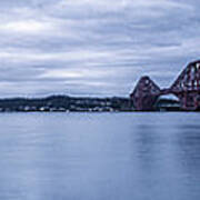 Scotland, Edinburgh, Forth Bridges Art Print