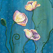 Sea Blossoms Art Print