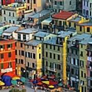 Sea Front, Vernazza Art Print