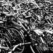 Sea Of Bicycles 2 Art Print