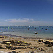 Seaview Beach And The Solent - 01 Art Print
