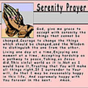 Serenity Prayer Art Print