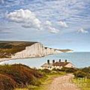 Seven Sisters Cuckmere Haven South Downs Sussex Art Print