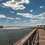 Shem Creek Pavilion Art Print