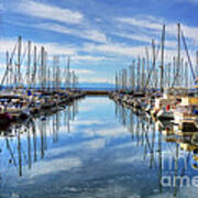 Shilshole Bay Marina Art Print