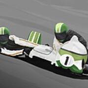 Sidecar Racer Art Print