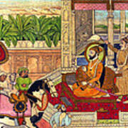 Sikh Guru Art Print