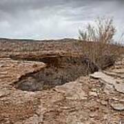 Sinkhole - White Mesa Art Print