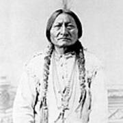 Sioux Chief Sitting Bull Art Print