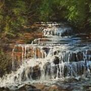Skillet Creek Falls Wisconsin Art Print