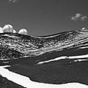 Snow On Mauna Kea Art Print