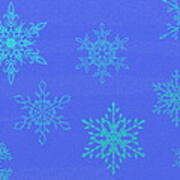 Snowflakes Art Print