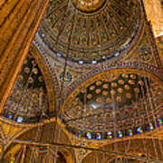 Soaring Architecture Of The Mosque Of Muhammad Ali Pasha Art Print