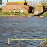 Somerset Levels Floods Art Print