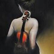 Songs From The Red Violin Art Print