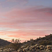 Sonoran Desert Sunset Art Print