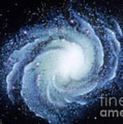 Spiral Galaxy M83 Art Print