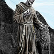 St Francis Of Assisi On Isabela In The Galapagos Art Print