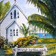 St Marys By The Sea - Original Sold Art Print