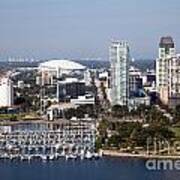 St Pete Florida Art Print