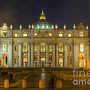St Peter's Basilica 3.0 Art Print