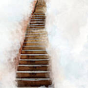 Stair Way To Heaven Art Print