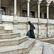 Stairs Of The Nuruosmaniye Mosque Art Print